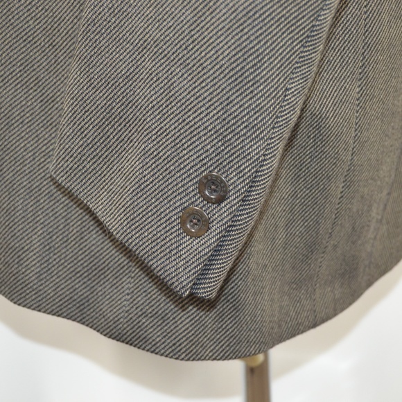 Kenneth Cole 43L Sport Coat Blazer Suit Jacket Bro - Picture 3 of 8